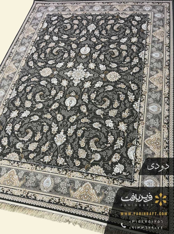 فرش طرح لی روز دودی